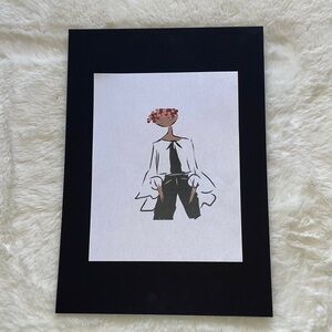 Digital art book illustration print by me Sinta Margot from my book on amazon